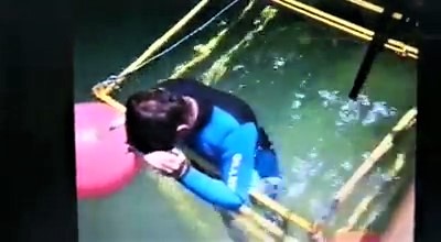 Shark Cage diving video Jimmy Eksteen Moment